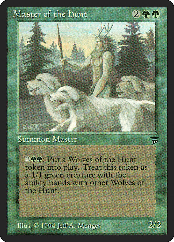 Master of the Hunt [Legends] | Webway Games