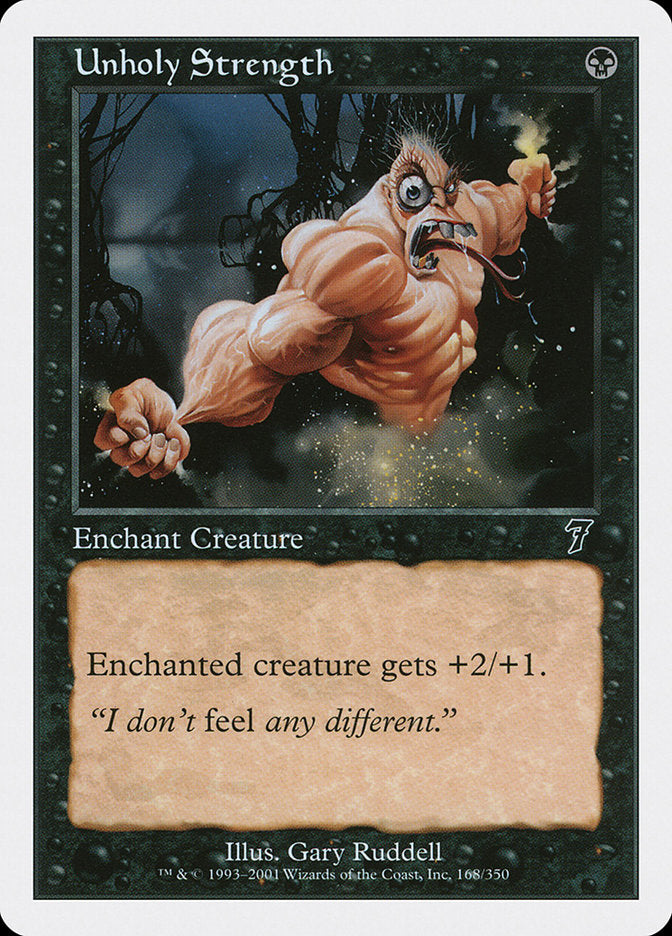 Unholy Strength [Seventh Edition] | Webway Games