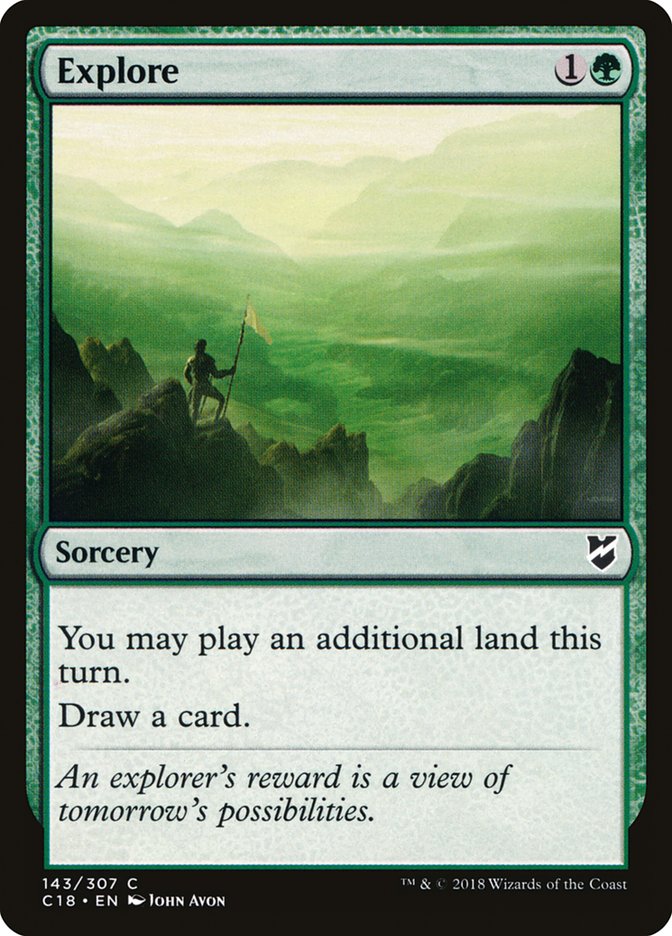 Explore [Commander 2018] | Webway Games