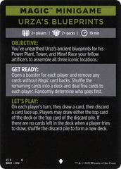 Urza's Blueprints (Magic Minigame) [The Brothers' War Minigame] | Webway Games