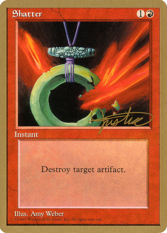 Shatter (Mark Justice) [Pro Tour Collector Set] | Webway Games