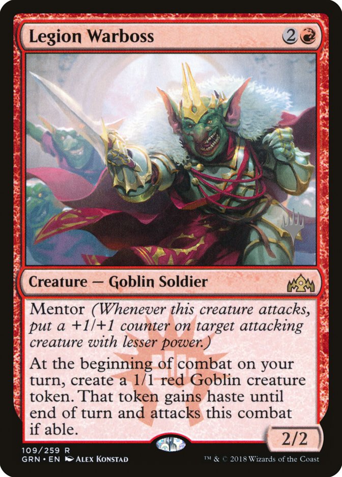 Legion Warboss (Promo Pack) [Guilds of Ravnica Promos] | Webway Games