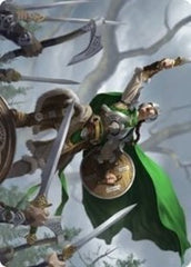 Maja, Bretagard Protector Art Card [Kaldheim: Art Series] | Webway Games