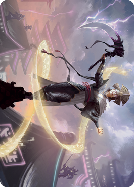 Naomi, Pillar of Order Art Card [Kamigawa: Neon Dynasty Art Series] | Webway Games
