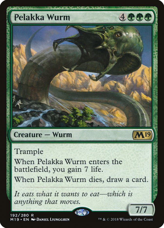 Pelakka Wurm [Core Set 2019] | Webway Games