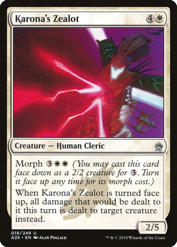 Karona's Zealot [Masters 25] | Webway Games