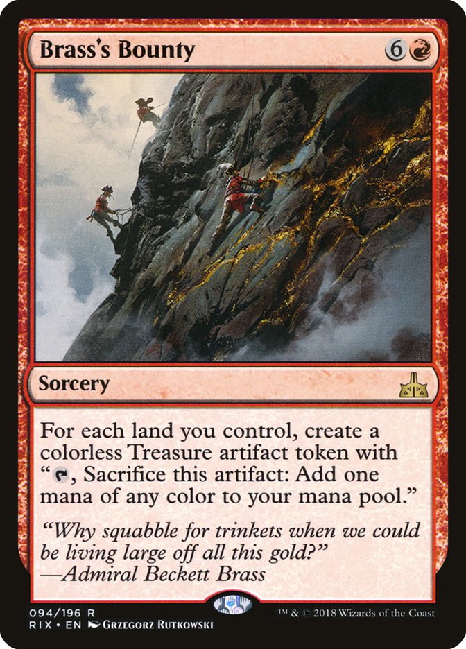Brass's Bounty [Rivals of Ixalan] | Webway Games