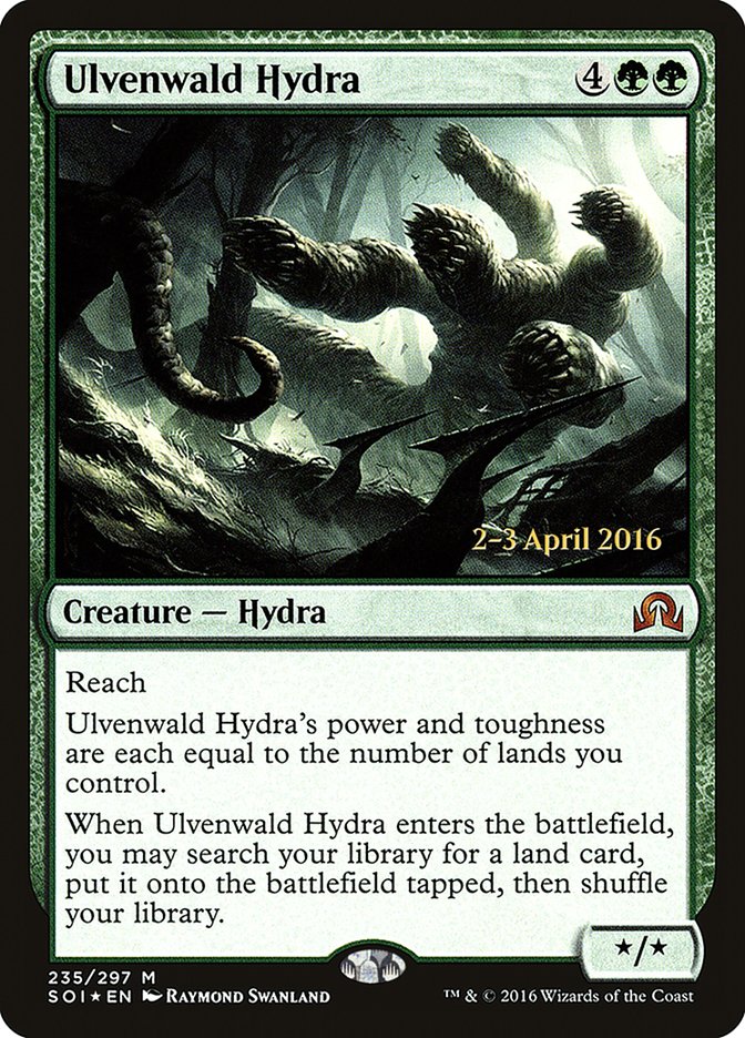 Ulvenwald Hydra (Prerelease) [Shadows over Innistrad Prerelease Promos] | Webway Games