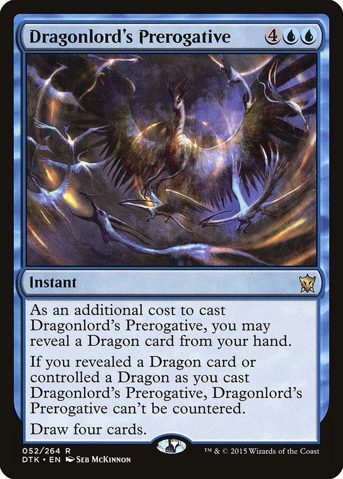 Dragonlord's Prerogative [Dragons of Tarkir] | Webway Games