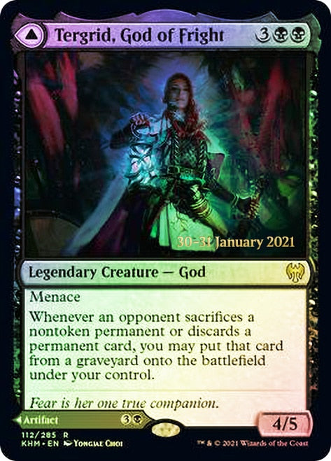 Tergrid, God of Fright // Tergrid's Lantern  [Kaldheim Prerelease Promos] | Webway Games