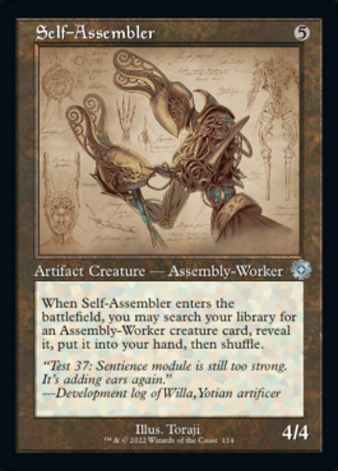 Self-Assembler (Retro Schematic) [The Brothers' War Retro Artifacts] | Webway Games