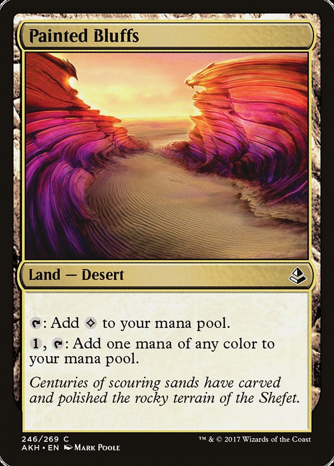 Painted Bluffs [Amonkhet] | Webway Games