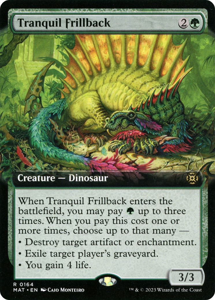 Tranquil Frillback (Extended Art) [March of the Machine: The Aftermath] | Webway Games