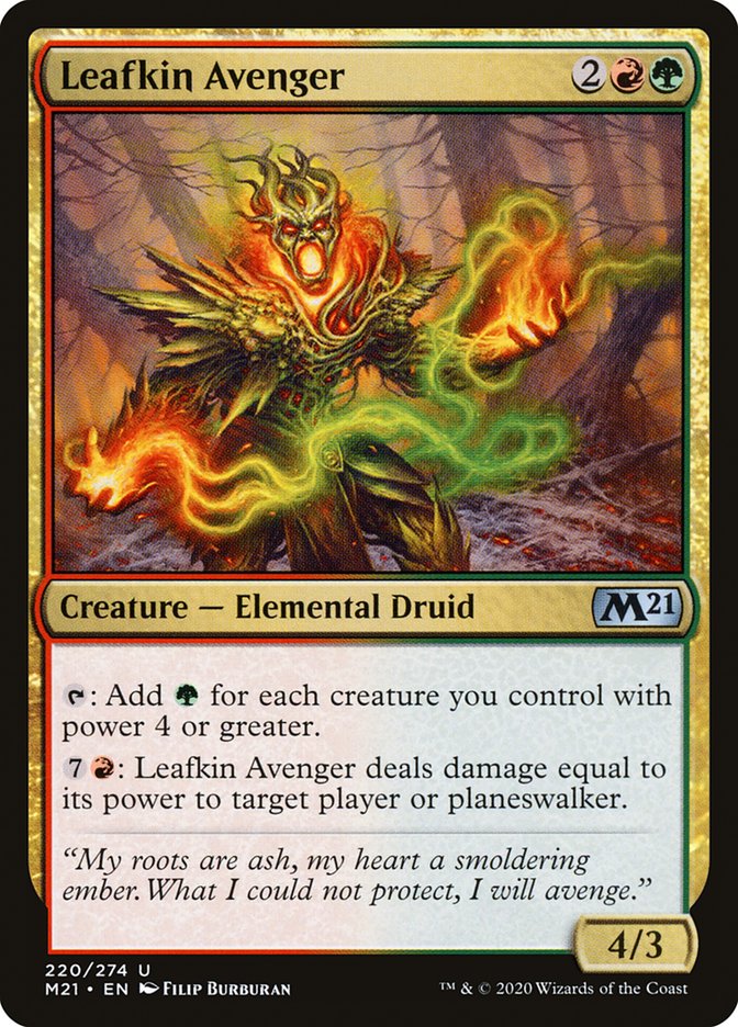 Leafkin Avenger [Core Set 2021] | Webway Games