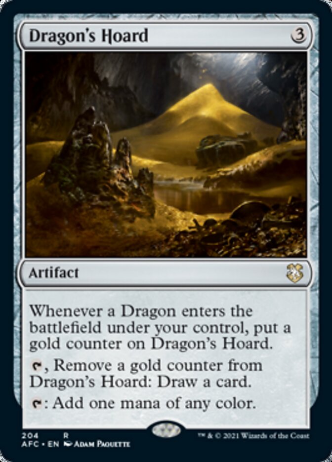 Dragon's Hoard [Dungeons & Dragons: Adventures in the Forgotten Realms Commander] | Webway Games