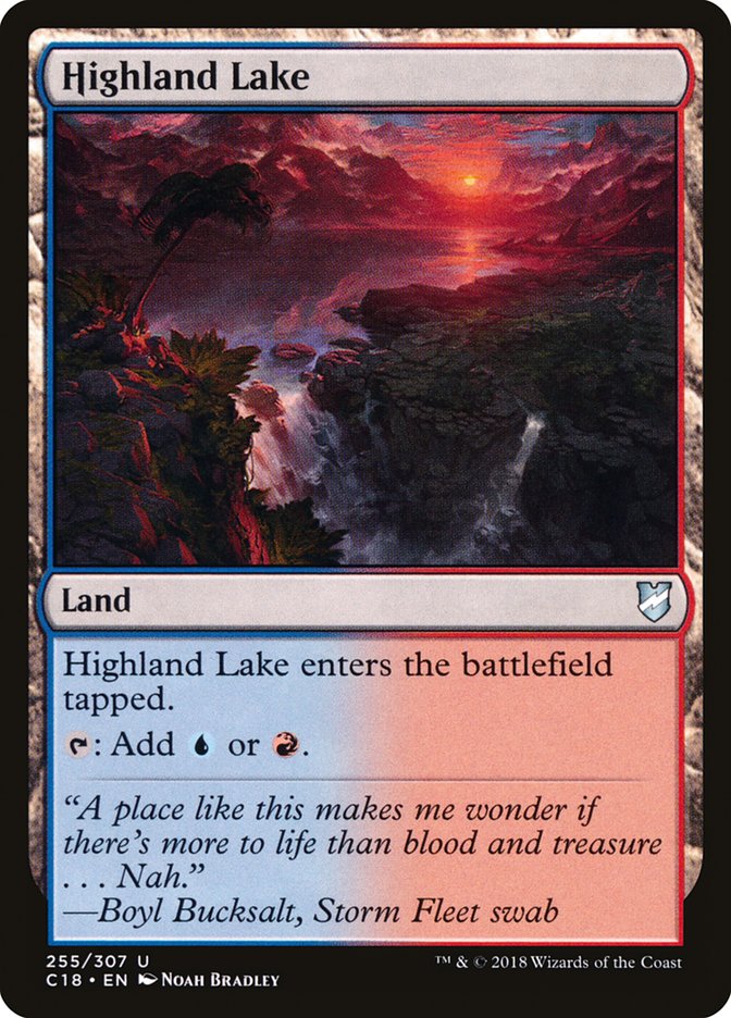 Highland Lake [Commander 2018] | Webway Games