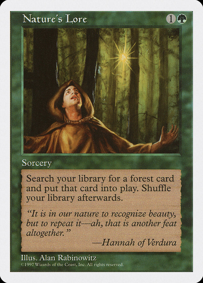 Nature's Lore [Fifth Edition] | Webway Games