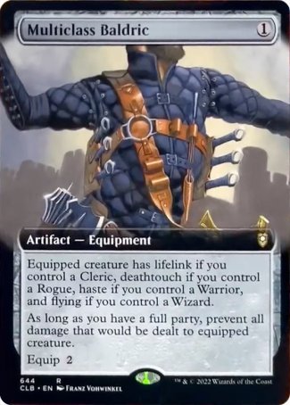 Multiclass Baldric (Extended Art) [Commander Legends: Battle for Baldur's Gate] | Webway Games