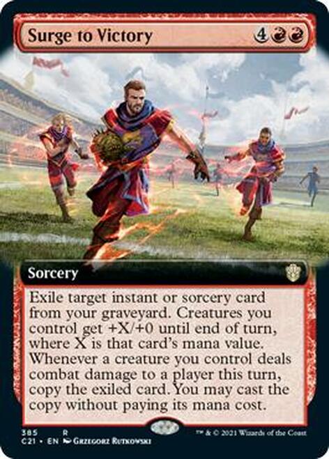 Surge to Victory (Extended) [Commander 2021] | Webway Games