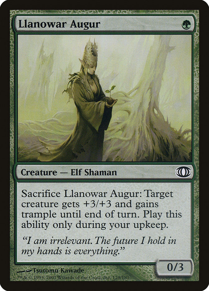 Llanowar Augur [Future Sight] | Webway Games