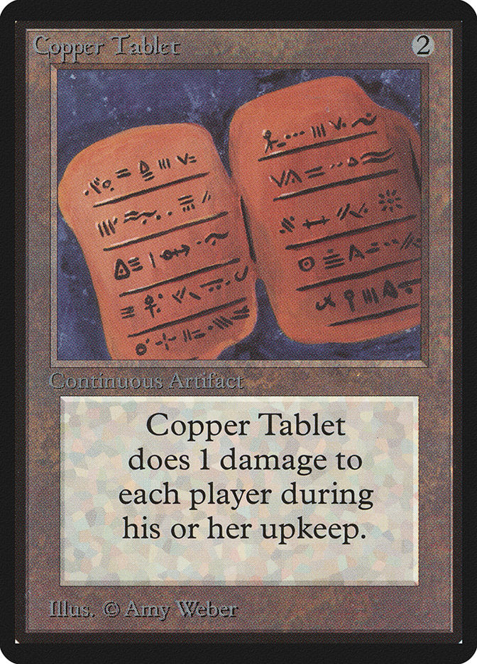 Copper Tablet [Limited Edition Beta] | Webway Games