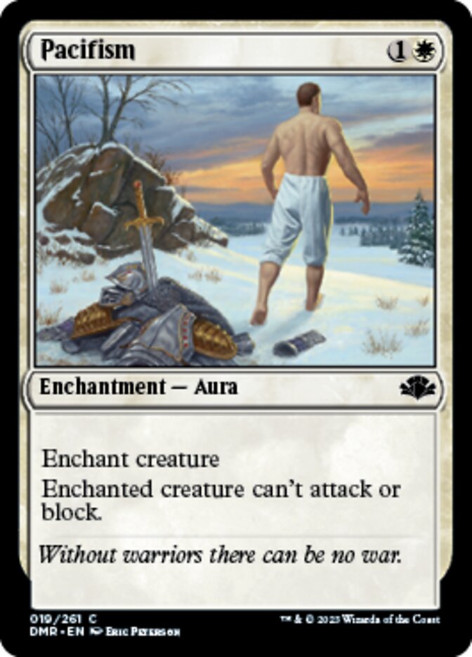 Pacifism [Dominaria Remastered] | Webway Games