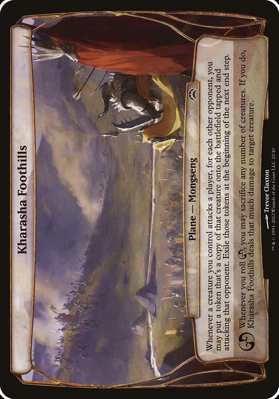 Kharasha Foothills [Planechase 2012 Planes] | Webway Games
