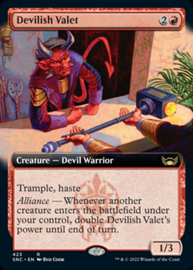 Devilish Valet (Extended Art) [Streets of New Capenna] | Webway Games