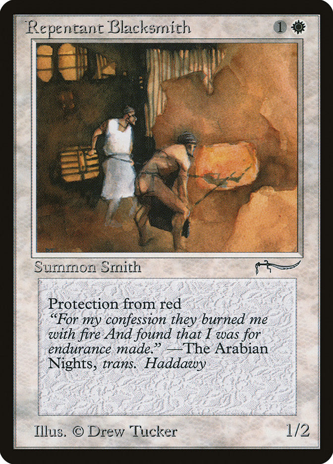 Repentant Blacksmith [Arabian Nights] | Webway Games