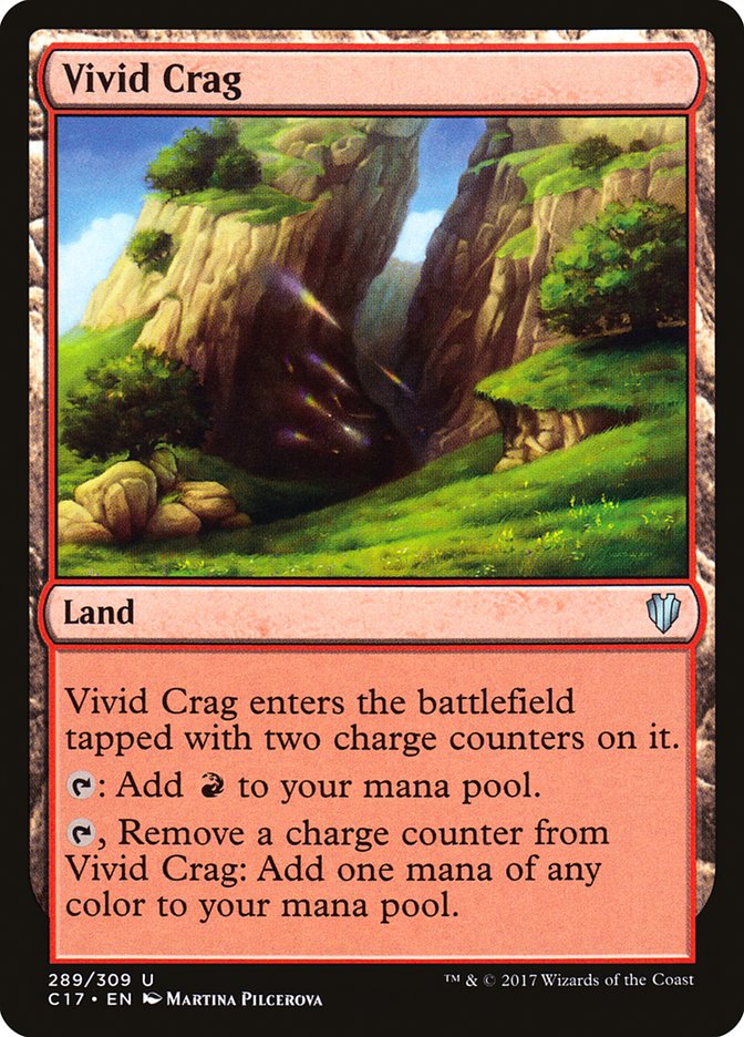 Vivid Crag [Commander 2017] | Webway Games
