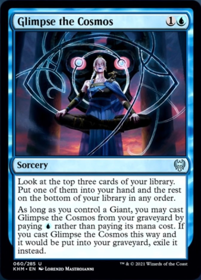 Glimpse the Cosmos [Kaldheim] | Webway Games