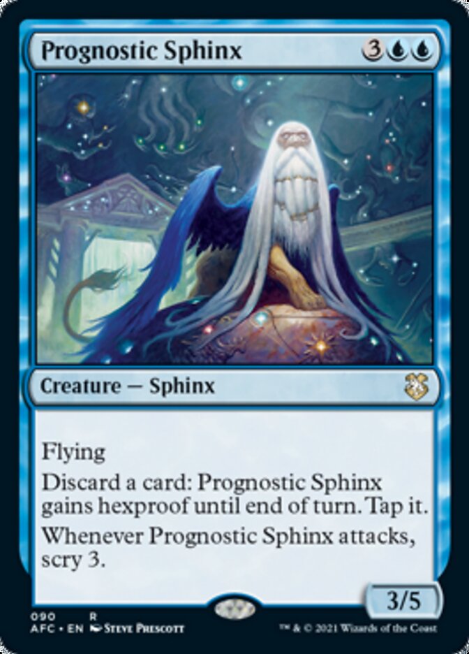 Prognostic Sphinx [Dungeons & Dragons: Adventures in the Forgotten Realms Commander] | Webway Games