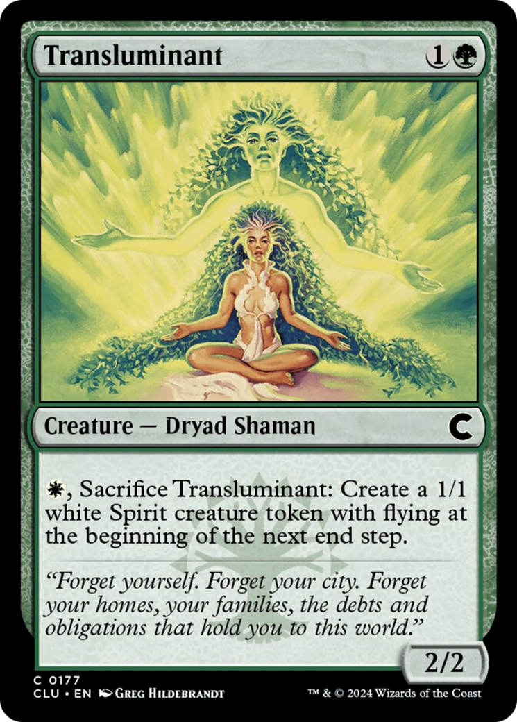 Transluminant [Ravnica: Clue Edition] | Webway Games