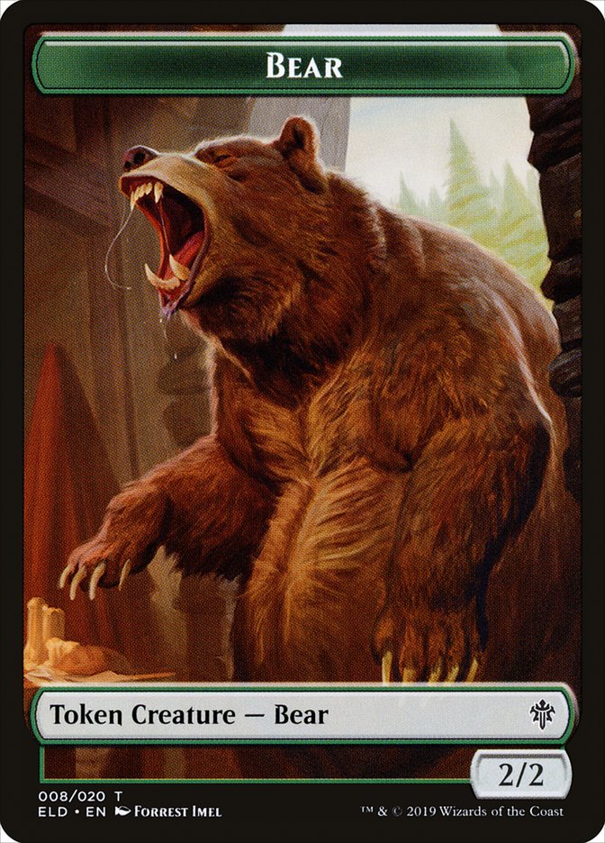 Bear [Throne of Eldraine Tokens] | Webway Games