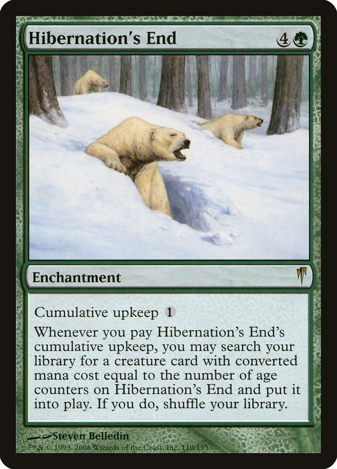 Hibernation's End [Coldsnap] | Webway Games