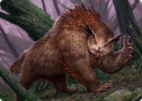 Owlbear Art Card [Dungeons & Dragons: Adventures in the Forgotten Realms Art Series] | Webway Games
