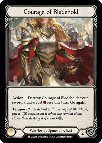 Courage of Bladehold [CRU081] 1st Edition Normal