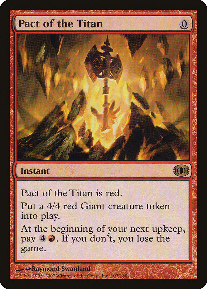 Pact of the Titan [Future Sight] | Webway Games