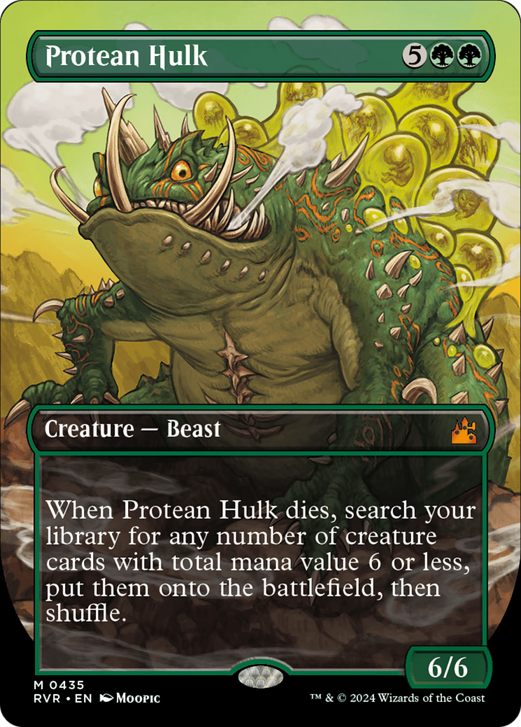 Protean Hulk (Anime Borderless) [Ravnica Remastered] | Webway Games