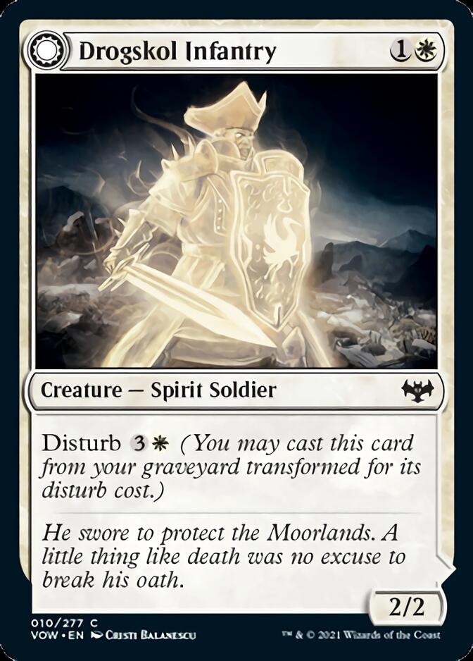 Drogskol Infantry // Drogskol Armaments [Innistrad: Crimson Vow] | Webway Games