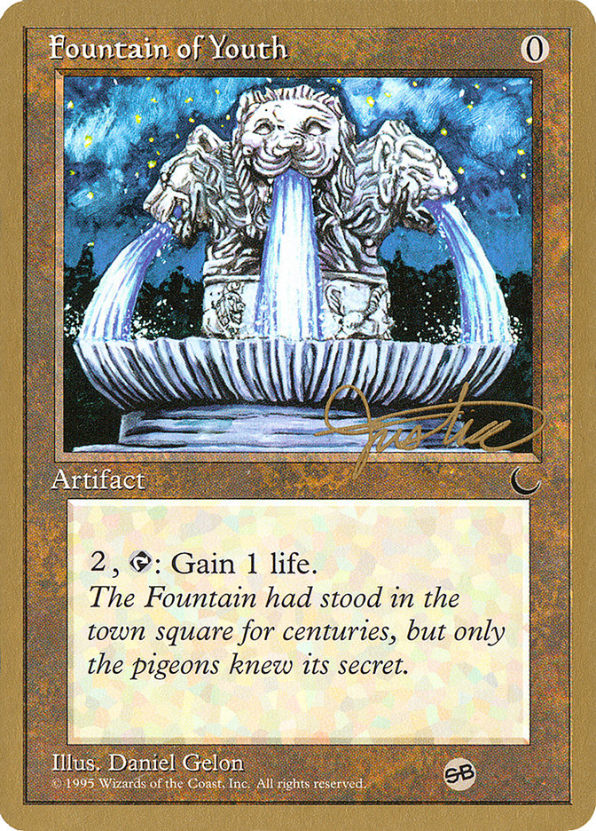 Fountain of Youth (Mark Justice) (SB) [Pro Tour Collector Set] | Webway Games