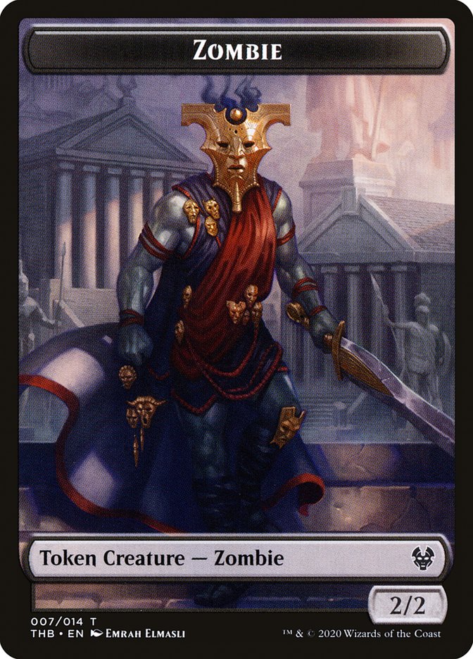 Zombie Token [Theros Beyond Death] | Webway Games