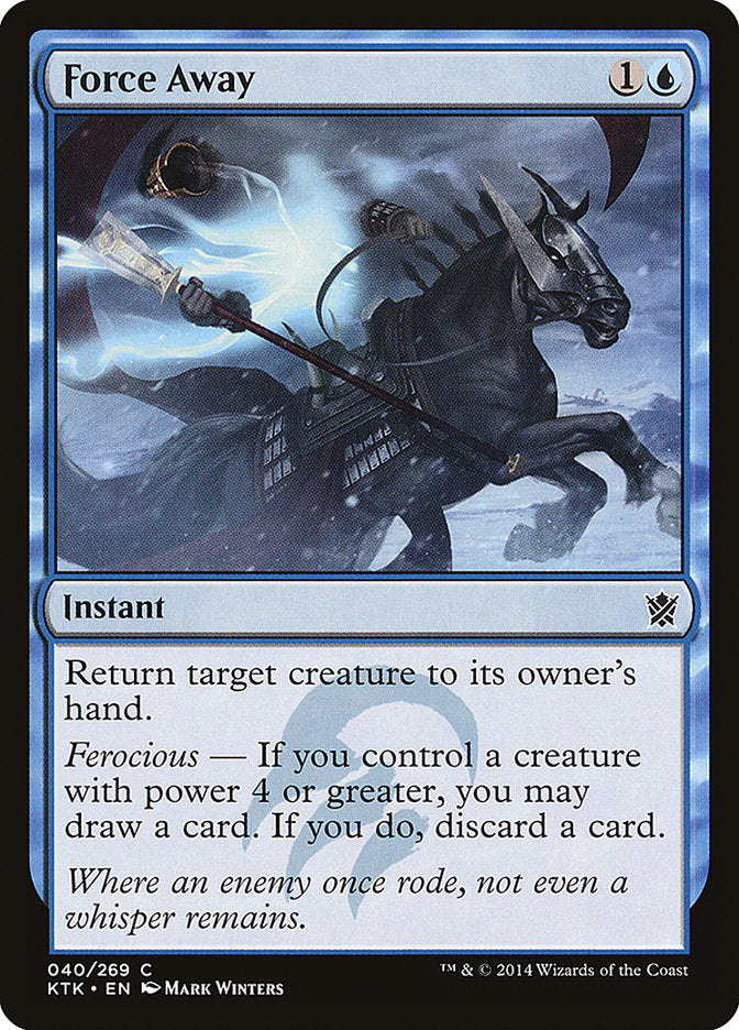 Force Away [Khans of Tarkir] | Webway Games