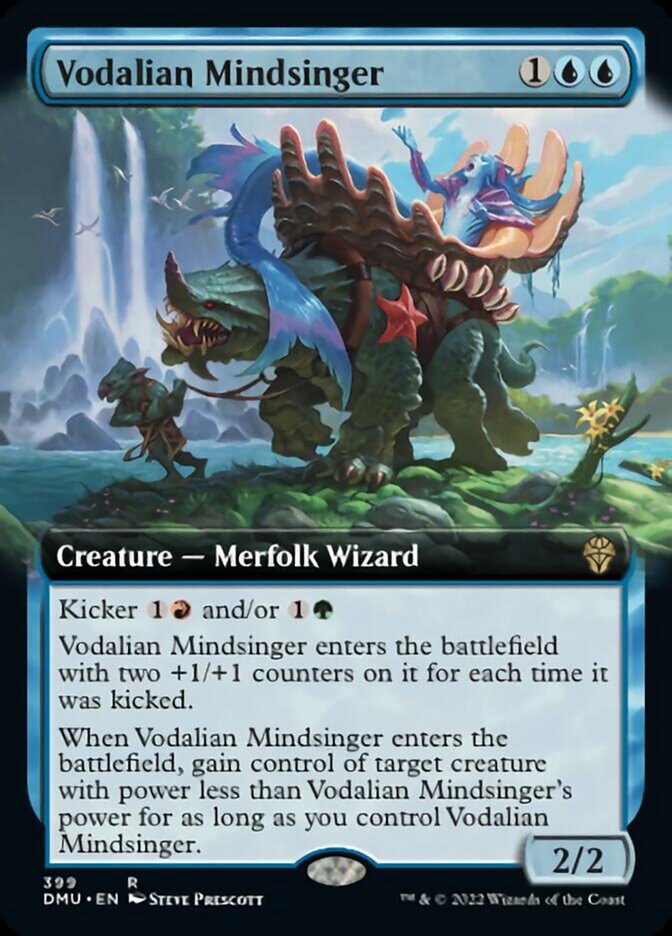 Vodalian Mindsinger (Extended Art) [Dominaria United] | Webway Games