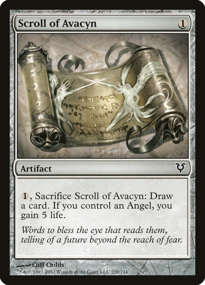 Scroll of Avacyn [Avacyn Restored] | Webway Games