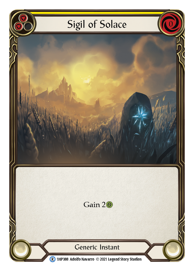 Sigil of Solace (Yellow) [1HP388] | Webway Games