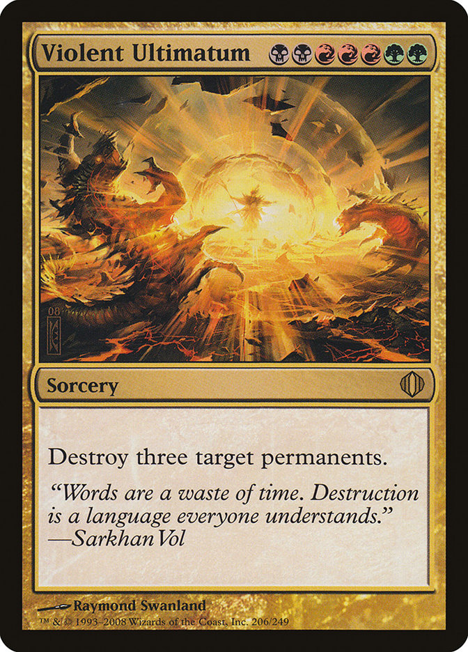 Violent Ultimatum [Shards of Alara] | Webway Games