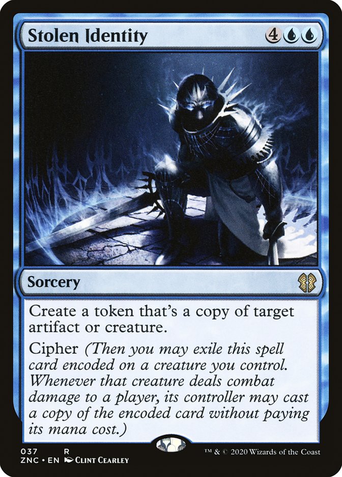 Stolen Identity [Zendikar Rising Commander] | Webway Games