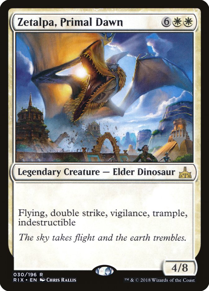 Zetalpa, Primal Dawn (Promo Pack) [Rivals of Ixalan Promos] | Webway Games