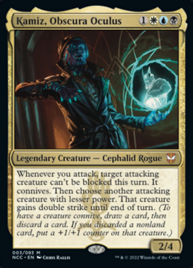 Kamiz, Obscura Oculus [Streets of New Capenna Commander] | Webway Games
